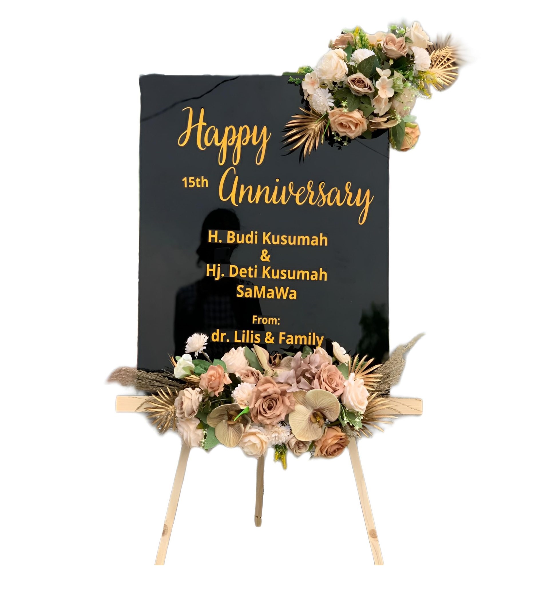 Papan Bunga Akrilik Pekanbaru