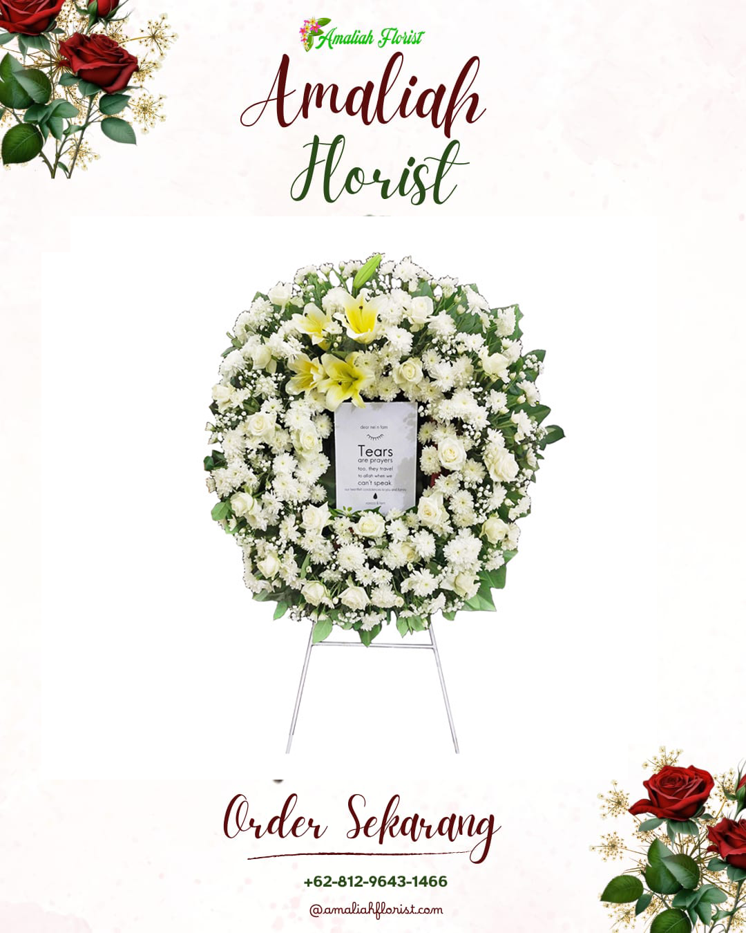 Krans Bunga Duka Pekanbaru