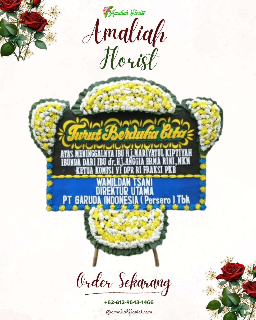 Papan Bunga Duka Pekanbaru
